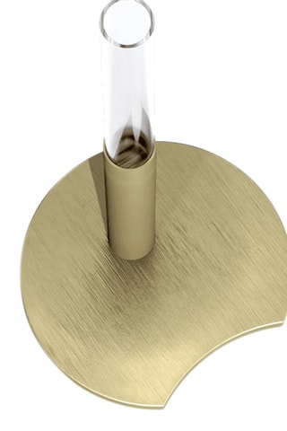 Vaas Garden Tales - 16 cm - Transparant en Goudkleurig