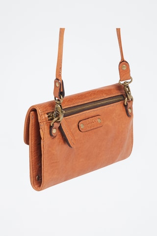 Leren Clutch Simone - Camel