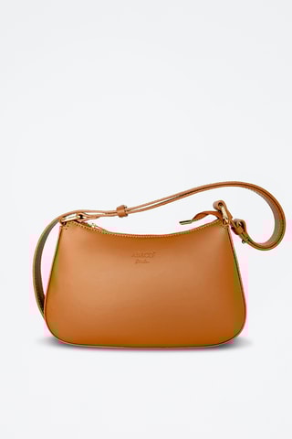 Leren Trendy Handtas Juna  - Camel