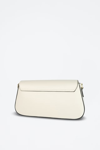 Leren Schoudertas Lior  - Beige