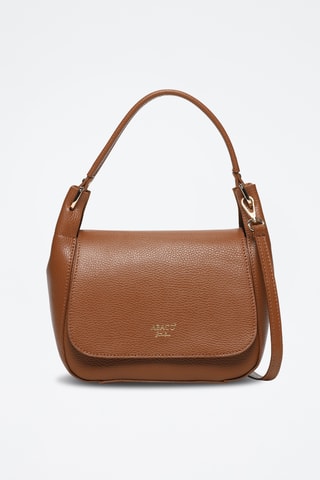 Leren Trendy Handtas Milva - Camel