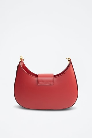 Leren Trendy Handtas Nella - Bordeauxrood