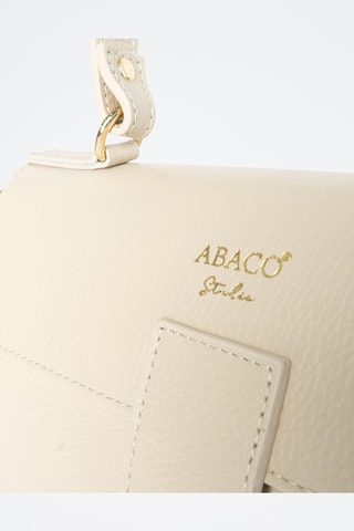 Leren Handtas Noa  - Beige