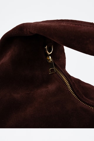 Leren Handtas Raze  - Bordeauxrood