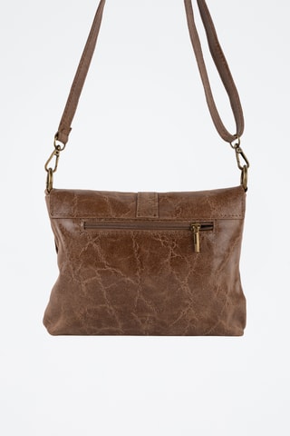 Leren Schoudertas Otis - Taupe