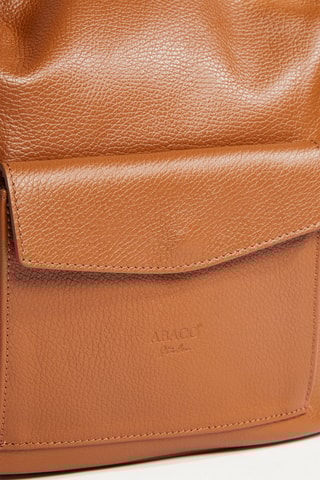 Leren Schoudertas Effia - Camel