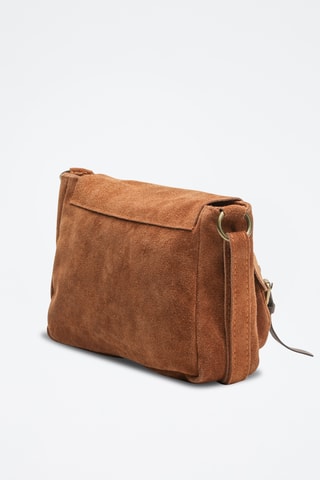 Nubuck Schoudertas Katya - Camel