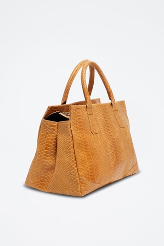 Leren Handtas Myra - Camel