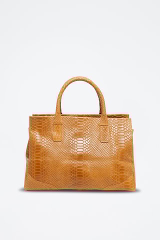 Leren Handtas Myra - Camel