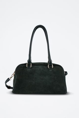 Nubuck Trendy Handtas Drew - Groen