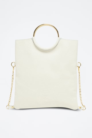 Leren Handtas Jany - Wit