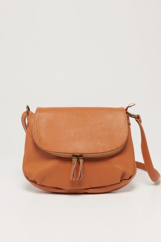 Leren Schoudertas Lana - Camel