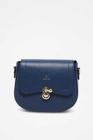 Leren Schoudertas Susy - Marineblauw