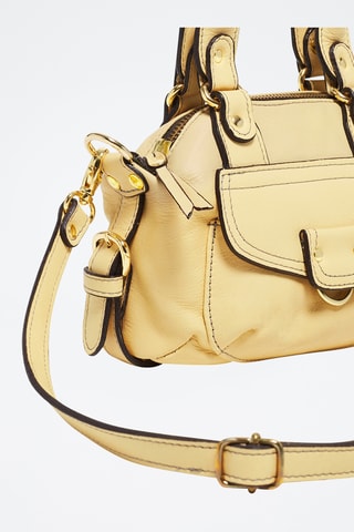 Leren Handtas Odelita - Geel
