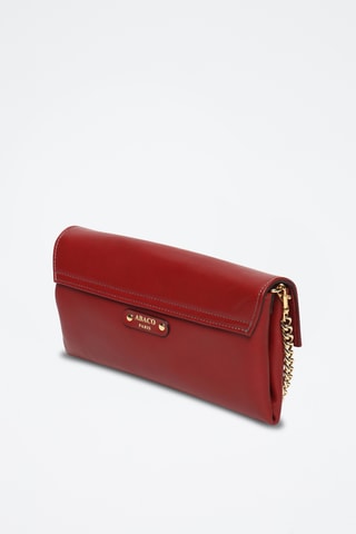 Leren Schoudertas Gala - Rood