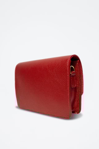 Leren Schoudertas Gaya - Bordeauxrood