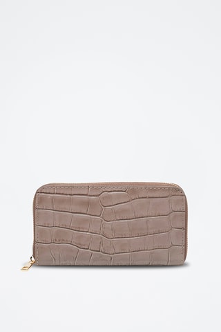 Leren Portefeuille Waly - Taupe