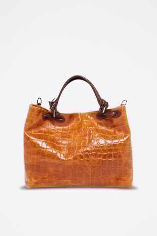 Leren Handtas Livia - Camel