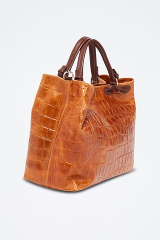 Leren Handtas Livia - Camel