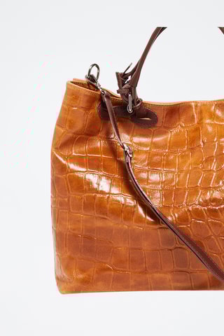 Leren Handtas Livia - Camel