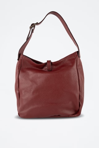 Leren Schoudertas Lexid - Bordeauxrood