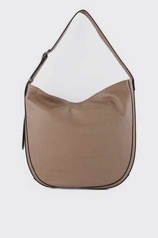Nubuck Trendy Handtas Moss - Taupe