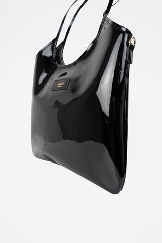 Leren Trendy Handtas Neven - Zwart