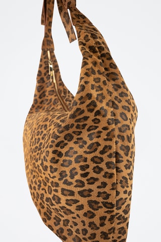 Leren Trendy Handtas Kaelis - Camel