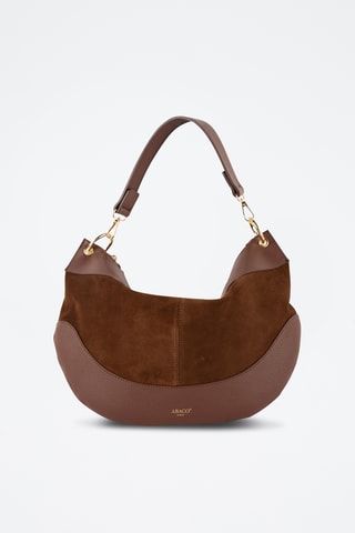 Nubuck Schoudertas Kael - Bruin