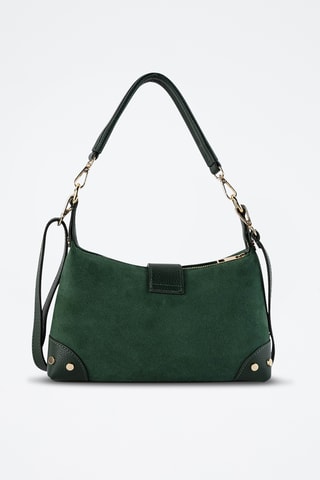 Nubuck Schoudertas Kane - Groen