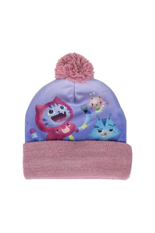 Muts en handschoenen Gabby en The Magic House - Paars en Roze 