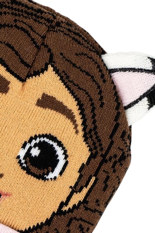 Muts en Handschoenen Gabby en The Magic House- Bruin en Roze