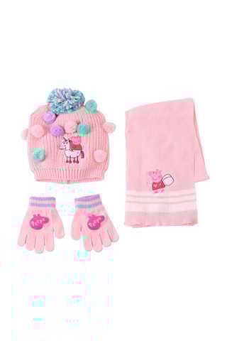 3-delige Set Peppa Pig - Roze