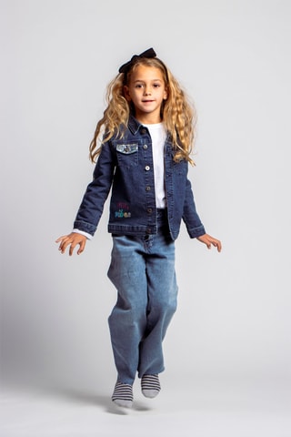 Spijkerjasje Minnie Disney Blauw