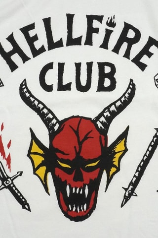 Pyjama Stranger Things Disney - Wit en Zwart