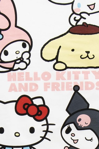 Pyjama Hello Kitty Sanrio - Wit en Roze