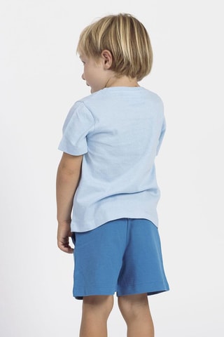 T-shirt en Short Stitch Lilo en Stitch Disney - Blauw