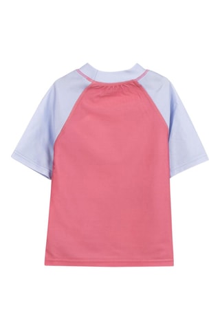 T-shirt Gabby - Blauw en Roze