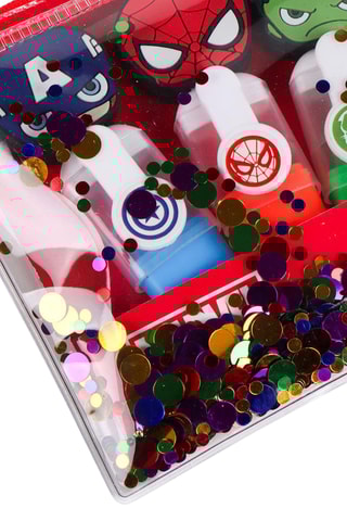 12 Markeerstiften Avengers Marvel - 4 Inktkleuren