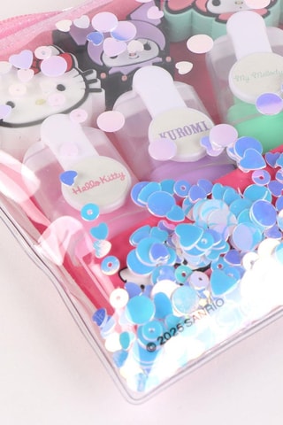 4 Markeerstiften Hello Kitty Sanrio - 4 Inktkleuren 