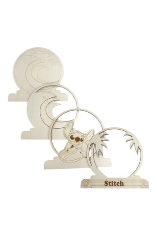 Houten Bouwset Stitch Lilo en Stitch Disney - 11-Delig