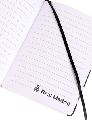 8 Gelinieerde Kladblokken Real Madrid - Wit en Zwart