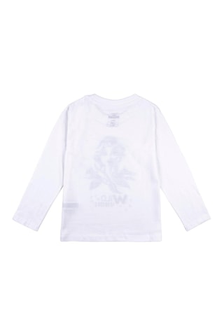 T-shirt Elsa Frozen Disney - Wit