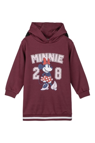 Sweater met capuchon Minnie Disney - Bordeauxrood