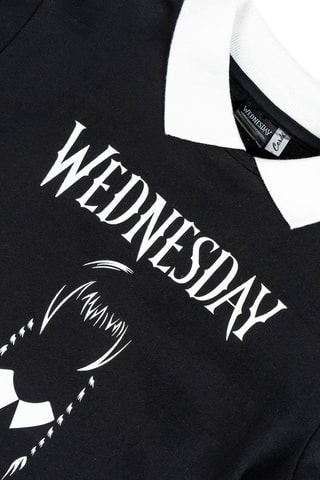 Sweater Wednesday Addams de Addams Familie - Donkergrijs