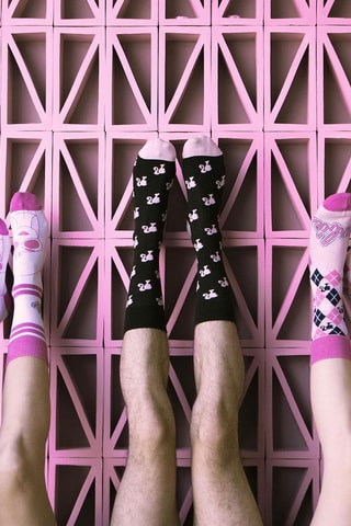 Sokken Barbie - Poederroze