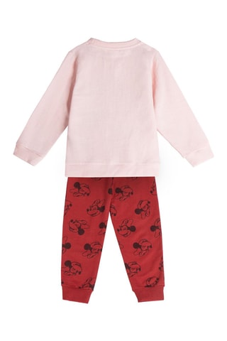 Sweater en Broek Minnie Disney - Roze en Rood