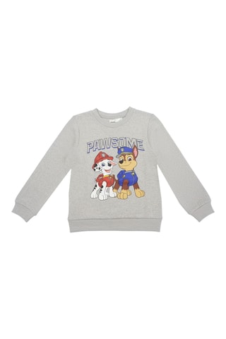 Sweater Marcus en Chase Paw Patrol - Gemêleerd Lichtgrijs