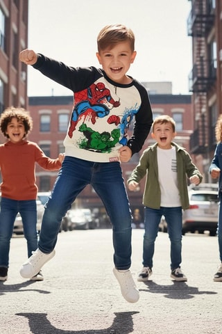 Sweater Avengers Marvel - Beige