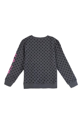 Sweater Hello Kitty Sanrio - Donkergrijs en Zwart